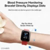 ID116 Plus Smart Fitness Smartwatch – Heart Rate Monitor, Color Screen