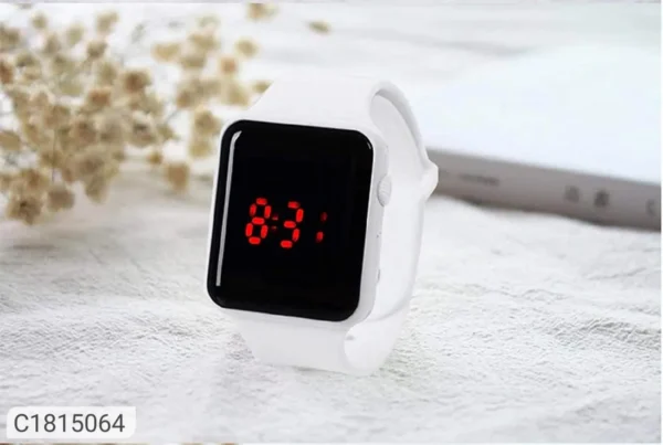 Men's Silicon Digital Watch-02 – Stylish, Lightweight, Durable