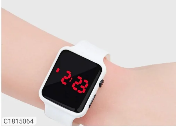 Men's Silicon Digital Watch-02 – Stylish, Lightweight, Durable