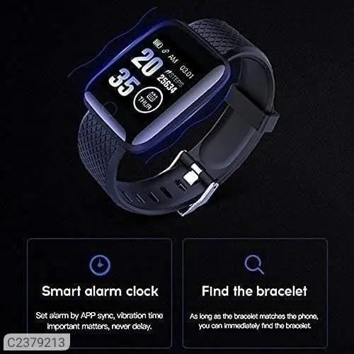 Smart Watch ID-116 – Bluetooth, Fitness Tracker, Casual Design